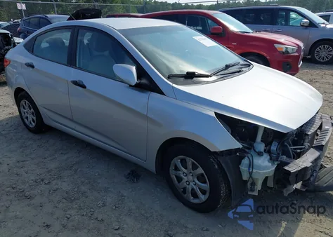 2012 Hyundai Accent Gls z USA, uszkodzony, nr VIN KMHCT4AE0CU097652
